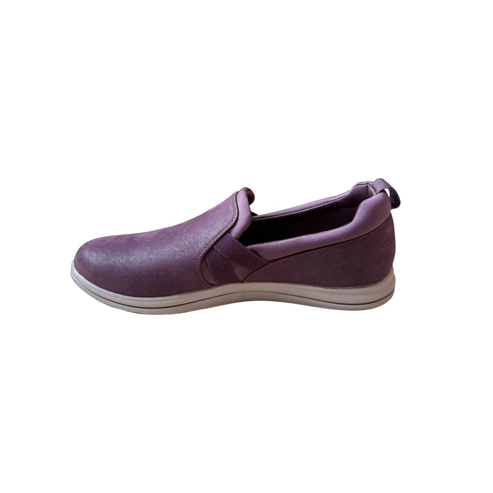 Clarks Cloudsteppers Breeze Bali Burgundy Slip On Loafers Womens 8.5 M 26168942 - Picture 4 of 9